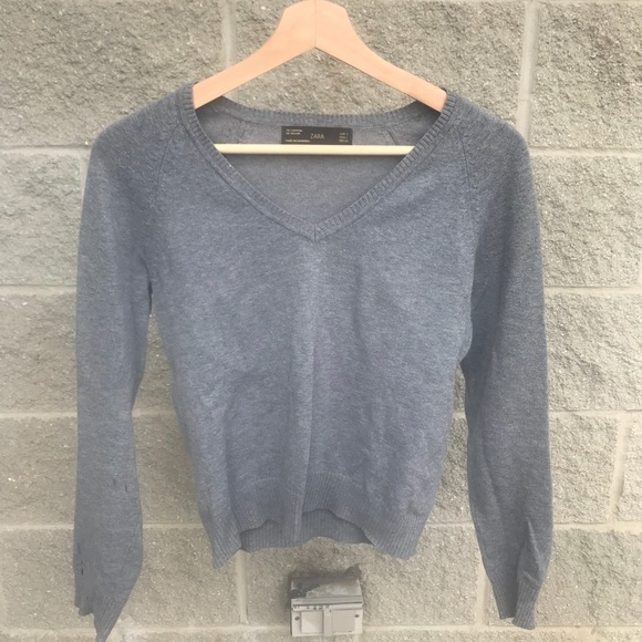 ZARA Grey Sweater - Picture 4 of 7